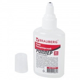 Клей-роллер канцелярский BRAUBERG (для бумаги, картона), 65 г, 226757