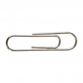 Скрепки STAFF "EVERYDAY", 28 мм, никелированные, 100 шт., в картонной коробке, 226758