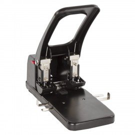 Дырокол металлический МОЩНЫЙ BRAUBERG "Heavy duty", до 100 л., черный, 226869