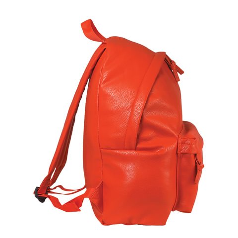 Рюкзак BRAUBERG CELEBRITY универсальный, экокожа, красный, 41х32х14 см, 227099