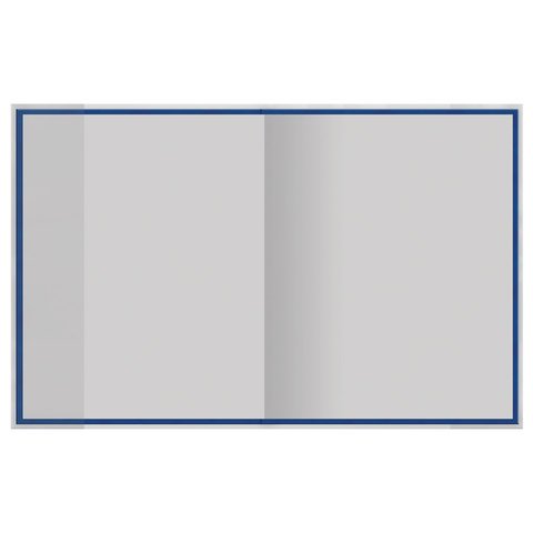 Обложка ПП для дневников в твердом переплете и тетрадей, 70 мкм, 221х350 мм, прозрачная, ПИФАГОР, 227408