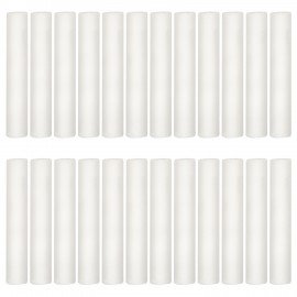 Мел белый круглый мягкий 24 штуки, BRAUBERG, картонная упаковка, 227439