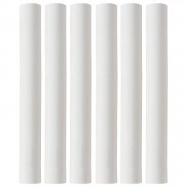 Мел белый круглый мягкий 400 штук, BRAUBERG, картонная упаковка, 227441