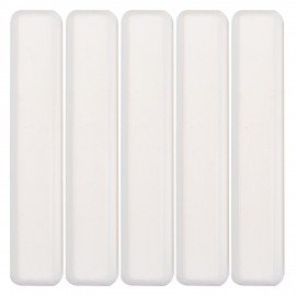 Мел белый квадратный 5 штук, BRAUBERG, утолщенный, картонная упаковка, 227444