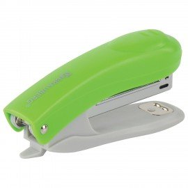 Степлер №10 BRAUBERG "Original", до 12 листов, с антистеплером, зеленый, 227768