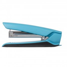 Степлер №10 BRAUBERG "ULTRA", до 20 листов, с антистеплером, голубой, 228755