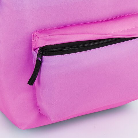Рюкзак BRAUBERG СИТИ-ФОРМАТ универсальный, "Gradient", розовый, 41х32х14 см, 228849