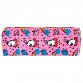 Пенал-косметичка ПИФАГОР, мягкий, "UNICORN", прямоугольный, 20х7х4 см, 229265
