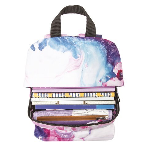 Рюкзак BRAUBERG СИТИ-ФОРМАТ универсальный, "Aquarelle", разноцветный, 41х32х14 см, 229878