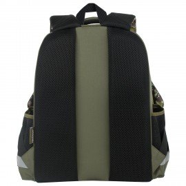 Ранец ПИФАГОР EVA BASIC, 1 отделение, "Military", 39х30х16 см, 229939