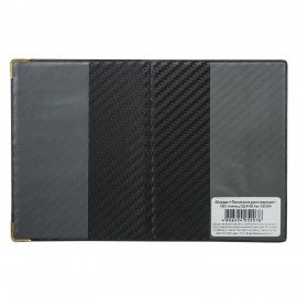 Обложка для пенсионного удостоверения, 116х85 мм, ПВХ, глянец, цвет ассорти, ОД 6-06