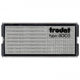 Датер самонаборный, 2 строки + дата, оттиск 41х24 мм, сине-красный, TRODAT 4750, касса в комплекте, 4755