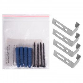 Доска пробковая для объявлений 100х60 см, металлическая рамка, BS, П-60, П*60