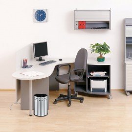 Урна-корзина для мусора 7 литров "Bionic", МАТОВАЯ, перфорированная, LAIMA, 232267