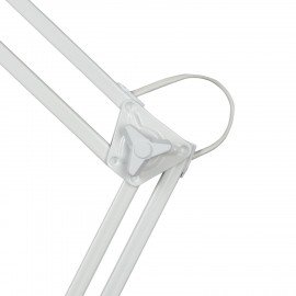 Настольная лампа светильник Гермес на струбцине, СВЕТОДИОДНАЯ, 8 Вт, белый