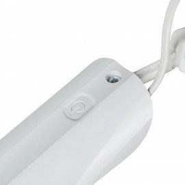 Настольная лампа светильник Гермес на струбцине, СВЕТОДИОДНАЯ, 8 Вт, белый