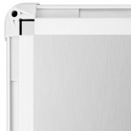 Доска магнитно-маркерная (120х180 см), алюминиевая рамка, ГАРАНТИЯ 10 ЛЕТ, РОССИЯ, BRAUBERG Стандарт, 235525