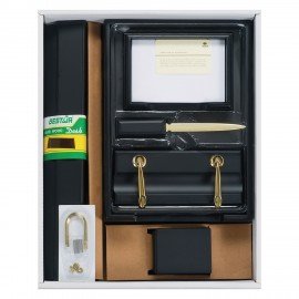 Набор настольный BESTAR "Ares" из дерева, 7 предметов, цвет "черное дерево", 236354