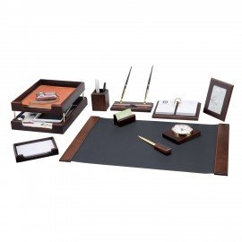 Набор подарочный настольный BESTAR "Artemis" из дерева, 10 предметов, цвет "орех", 236357