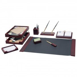 Набор настольный BESTAR "Titan" из дерева, 8 предметов, цвет "красное дерево", 236366