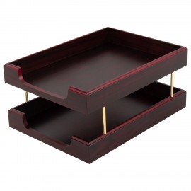 Набор настольный BESTAR "Titan" из дерева, 8 предметов, цвет "красное дерево", 236366