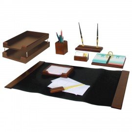 Набор настольный BESTAR "Titan" из дерева, 8 предметов, цвет "орех", 236367