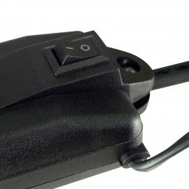 Настольная лампа светильник Дельта + на подставке, ЛЮМИНЕСЦЕНТНАЯ, цоколь 2G7, 11 Вт, чёрный