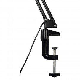 Настольная лампа светильник Сириус С16С на струбцине, СВЕТОДИОДНАЯ, 7 Вт, чёрный