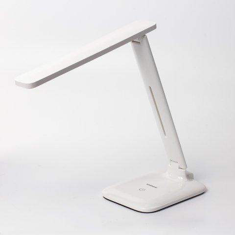 Настольная лампа-светильник SONNEN BR-889, на подставке, светодиодная, 8 Вт, белый, 236662