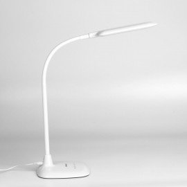 Настольная лампа-светильник SONNEN BR-819A, на подставке, светодиодная, 8 Вт, белый, 236666