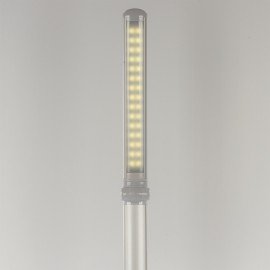 Настольная лампа-светильник SONNEN PH-3609, подставка, LED, 9 Вт, металлический корпус, серый, 236688