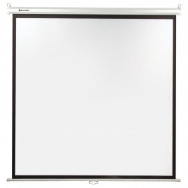 Экран проекционный настенный (180х180 см), матовый, 1:1, BRAUBERG "WALL", 236726