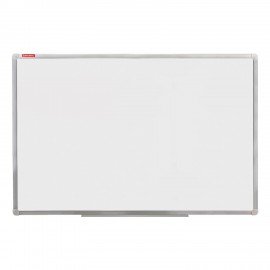 Доска магнитно-маркерная (80х100 см), алюминиевая рамка, ГАРАНТИЯ 10 ЛЕТ, РОССИЯ, BRAUBERG Стандарт, 236896