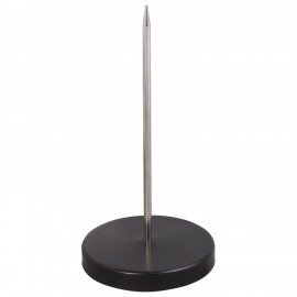 Игла настольная для чеков и билетов, 13 см, металлическая подставка, BRAUBERG, 237000, 5285