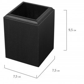 Набор настольный BESTAR "Artemis" из дерева, 10 предметов, цвет "черное дерево", 237216