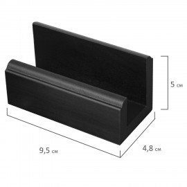 Набор настольный BESTAR "Artemis" из дерева, 10 предметов, цвет "черное дерево", 237216