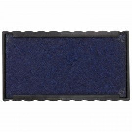 Подушка сменная STAFF (58х22 мм) для штампов "Printer 8053", синяя, 237428