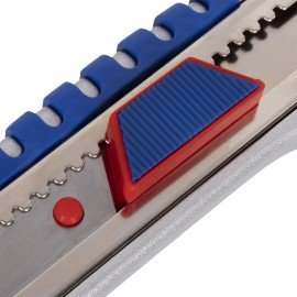 Нож универсальный мощный 25 мм BRAUBERG "Professional", металлический корпус, 237448