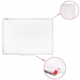 Доска магнитно-маркерная 60х90 см, ПВХ-рамка, BRAUBERG "Standard", 237561