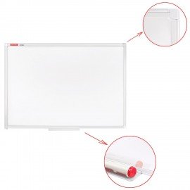 Доска магнитно-маркерная 90х120 см, ПВХ-рамка, BRAUBERG "Standard", 237562