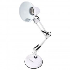 Настольная лампа-светильник SONNEN TL-005, подставка, 40 Вт, Е27, белый, высота 50 см, 237647