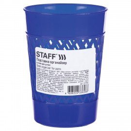 Подставка-органайзер (стакан для ручек) STAFF Basic, ассорти, 237950