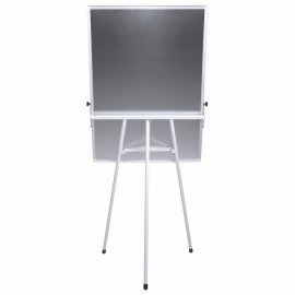 Доска-флипчарт магнитно-маркерная 70х100 см, тренога, регулируемая высота, STAFF, 238002