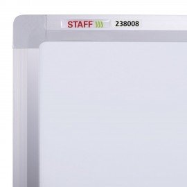 Доска магнитно-маркерная НА СТЕНДЕ 120х180 см, 2-сторонняя, STAFF, 238008