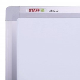 Доска магнитно-маркерная НА СТЕНДЕ 100х150 см, 2-сторонняя, STAFF, 238012