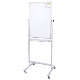 Доска магнитно-маркерная НА СТЕНДЕ 60х90 см, 2-сторонняя, STAFF, 238013