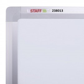 Доска магнитно-маркерная НА СТЕНДЕ 60х90 см, 2-сторонняя, STAFF, 238013