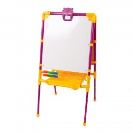 Мольберт растущий для мела/магнитно-маркерный, 53х46 см, BRAUBERG "NIKA KIDS", сиреневый, 238050