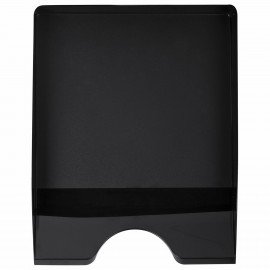 Лоток горизонтальный для бумаг BRAUBERG ORIGINAL, 315х250х60 мм, черный, 238104