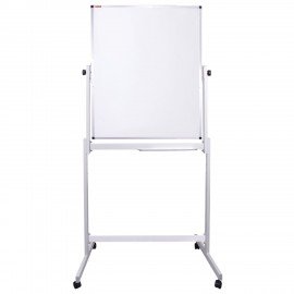 Доска магнитно-маркерная НА СТЕНДЕ 90х60 см, 2-сторонняя, BRAUBERG, 238139